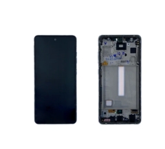 Samsung Galaxy A52s 5G A528B Display LCD And Digitizer With Frame Awesome White Service Pack