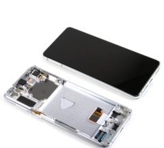 Samsung Galaxy S21 Plus 5G G996B Display lcd And Digitizer With Frame Phantom Silver Service Pack