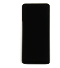 Samsung Galaxy M22 M225F Display lcd And Digitizer With Frame Black Service Pack