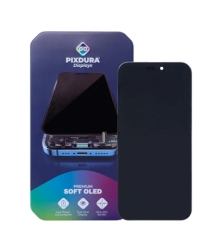 PIXDURA+Ruiju For iPhone 15 Pro Max Display And Digitizer Soft-OLED Premium (IC Removable)