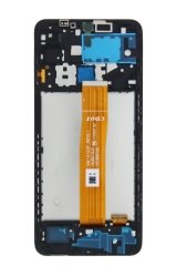 Samsung Galaxy A12 A125F Display And Digitizer With Frame Black Full OEM