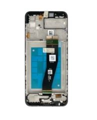 Samsung Galaxy A02s A025G Display lcd And Digitizer With Frame Black (EU-Version) Service Pack