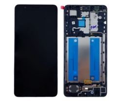 Samsung Galaxy A01 Core A013F Display lcd And Digitizer With Frame Black Service Pack