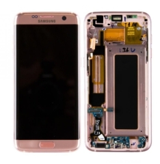 Samsung Galaxy S7 Edge (SM-G935F) OEM Display Replacement Glass - Rose Gold Refurbished