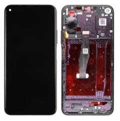 Huawei Honor 20 Pro (YAL-AL10) Display lcd Complete + Frame & (02352VKJ) - Phantom Black
