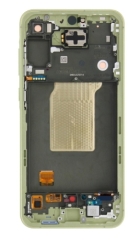 Samsung Galaxy A55 A556B Display lcd And Digitizer With Frame Yellow Pre Assembled