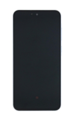 Samsung Galaxy A55 A556B Display lcd And Digitizer With Frame Light Blue Pre Assembled