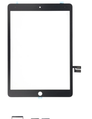 For iPad 9 (2021) 10.2" Digitizer Black Pulled Tatch