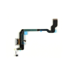 For iPhone Xs System Connector Flex Silver