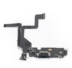 For iPhone 14 Pro System Connector Flex Board Space Black silver