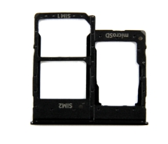 Samsung Galaxy A20e A202F Sim and SD Card Holder Black