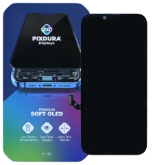 PIXDURA For iPhone 16e Display lcd And Digitizer Soft-OLED Premium (IC Removable)