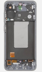 Samsung Galaxy A56 A566B Display lcd And Digitizer With Frame Graphite Service Pack