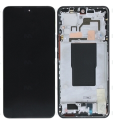 Xiaomi 12T 5G (22071212AG), 12T Pro 5G (22081212UG) Display lcd And Digitizer With Frame Black OEM