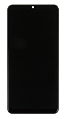 Samsung Galaxy M32 M325F Display lcd And Digitizer With Frame Black Service Pack