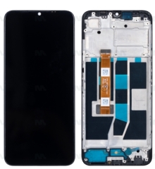 Oppo A16 CPH2269, A16S CPH2271 Display lcd And Digitizer With Frame Black OEM