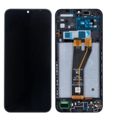 Samsung Galaxy A14 5G A146P Display lcd And Digitizer With Frame Black Service Pack