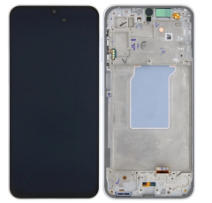 Samsung Galaxy A26 5G A266B Display lcd And Digitizer With Frame White Service Pack