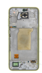 Samsung Galaxy A35 A356B Display And Digitizer With Frame Lemon Service Pack