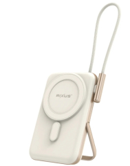 Rixus RXPB29 Magnetic Powerbank 10.000mAh With USB-C Cable Build-in Rose Gold