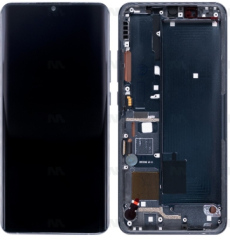 Xiaomi Mi Note 10, Mi Note 10 Pro Display and Digitizer With Frame Midnight Black OEM