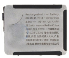 For Apple Watch Series 8 (41mm) Battery Akku OEM For Apple Watch Series 8 (41mm) Battery Akku OEM