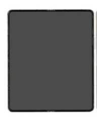 Samsung Galaxy Z Fold5 F946B Display lcd And Digitizer With Frame Cream Service Pack