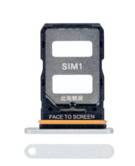 Xiaomi Redmi Note 12 Pro Plus Sim Card Holder White OEM