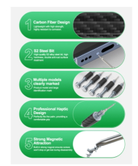 RELIFE RL-729A Steel Cannon King Screwdriver Set