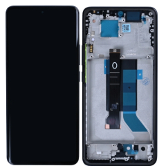 Xiaomi Redmi Note 14 Pro 5G Display lcd And Digitizer With Frame Midnight Black OEM