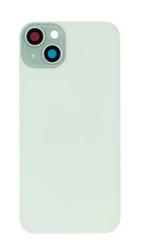 For Apple iPhone 15 Back Glass Without NFC, Enlarged Camera Frame Green Compatible
