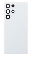 Samsung Galaxy S22 Ultra S908B Back Cover With Lens Phantom White OEM
