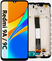 Xiaomi Redmi 9A / 9C Display Komplettes Bildschirm LCD + Touch Screen Rahmen