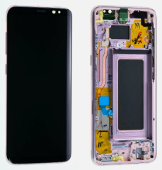 Display Einheit Pink Samsung Galaxy S8 G950F ORIGINAL LCD Touchscreen NEU