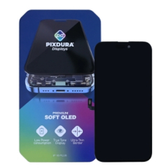 PIXDURA For Apple iPhone 16 Plus Display And Digitizer Soft-OLED Premium (IC Removable) (60Hz)