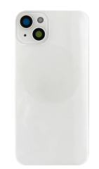 For Apple iPhone 14 Plus Back Glass Without NFC, Enlarged Camera Frame Starlight Compatible