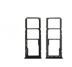 Samsung Galaxy A50 A505F, A30 A305F, A20 A205F Sim Card Holder Black OEM